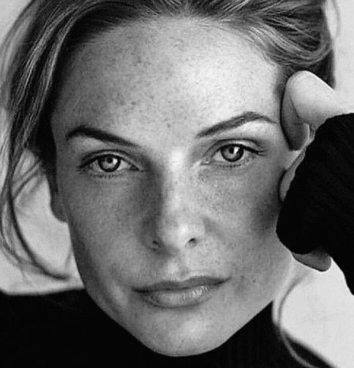 Ritratto in bianco e nero.